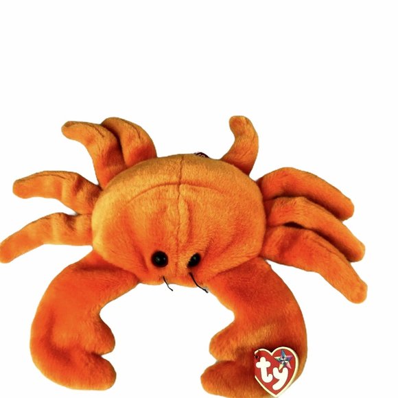 TY Beanie Baby Orange Crab with Tag "Digger."  12 - Picture 10 of 12